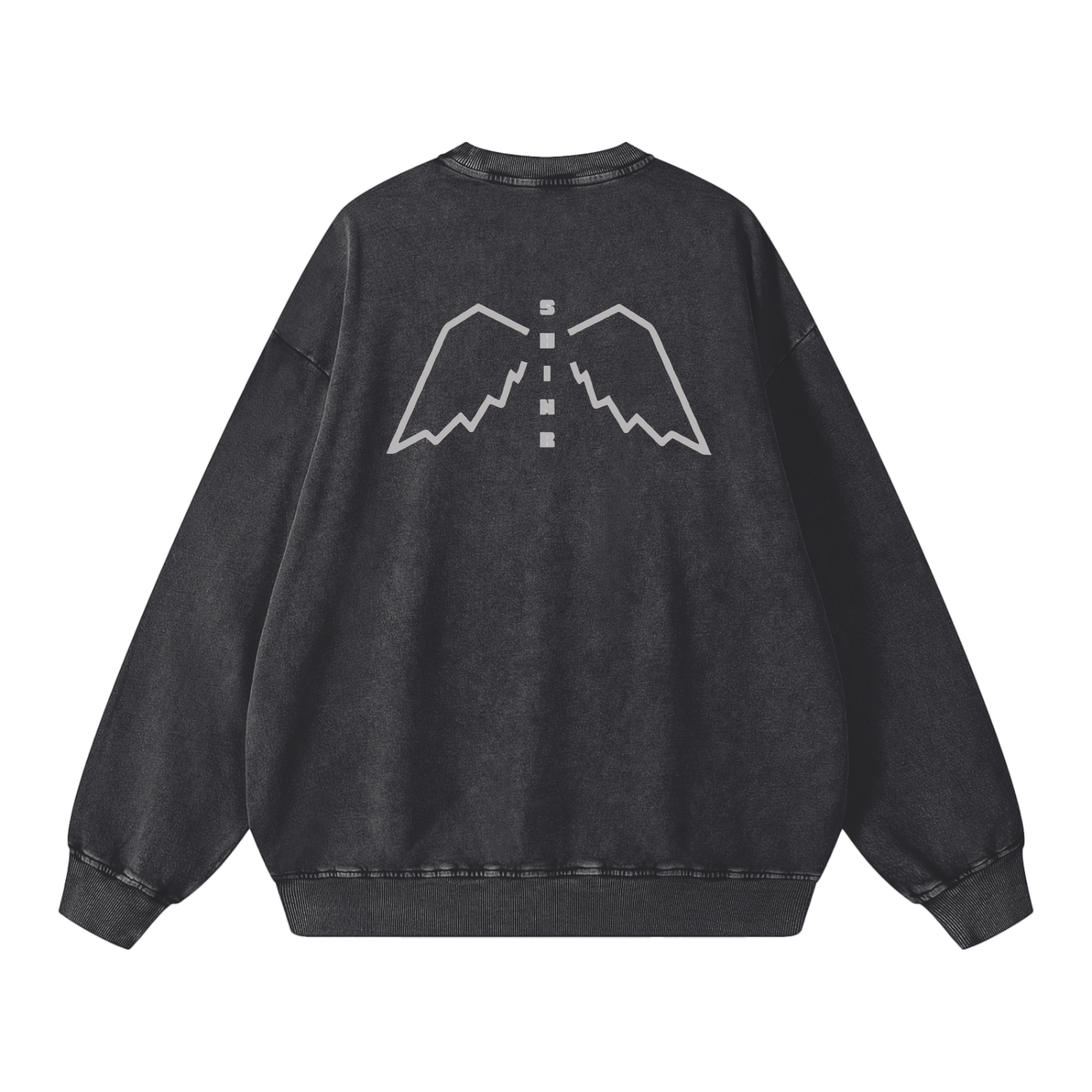 Angel wings crewneck